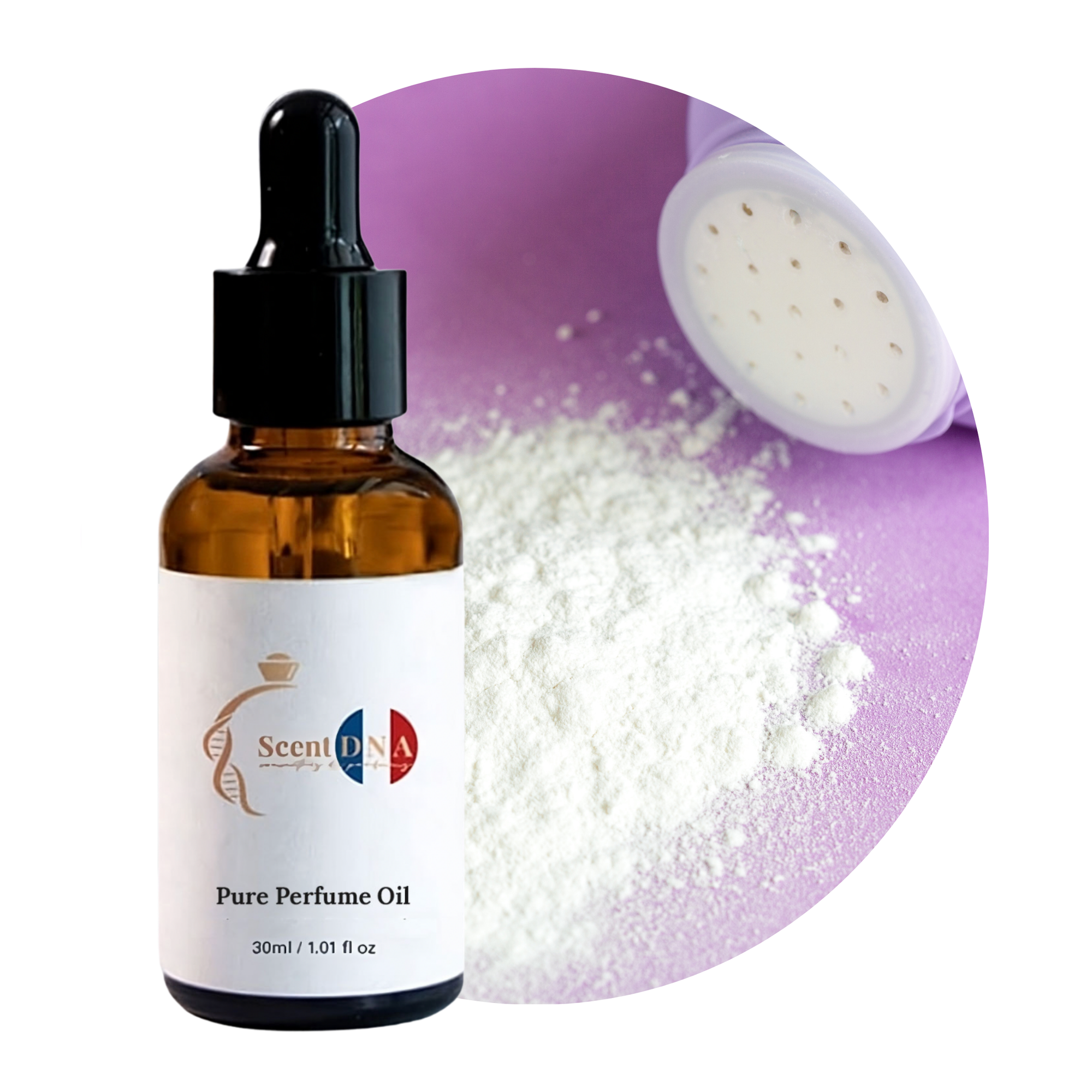 زيت عطر بودرة الأطفال