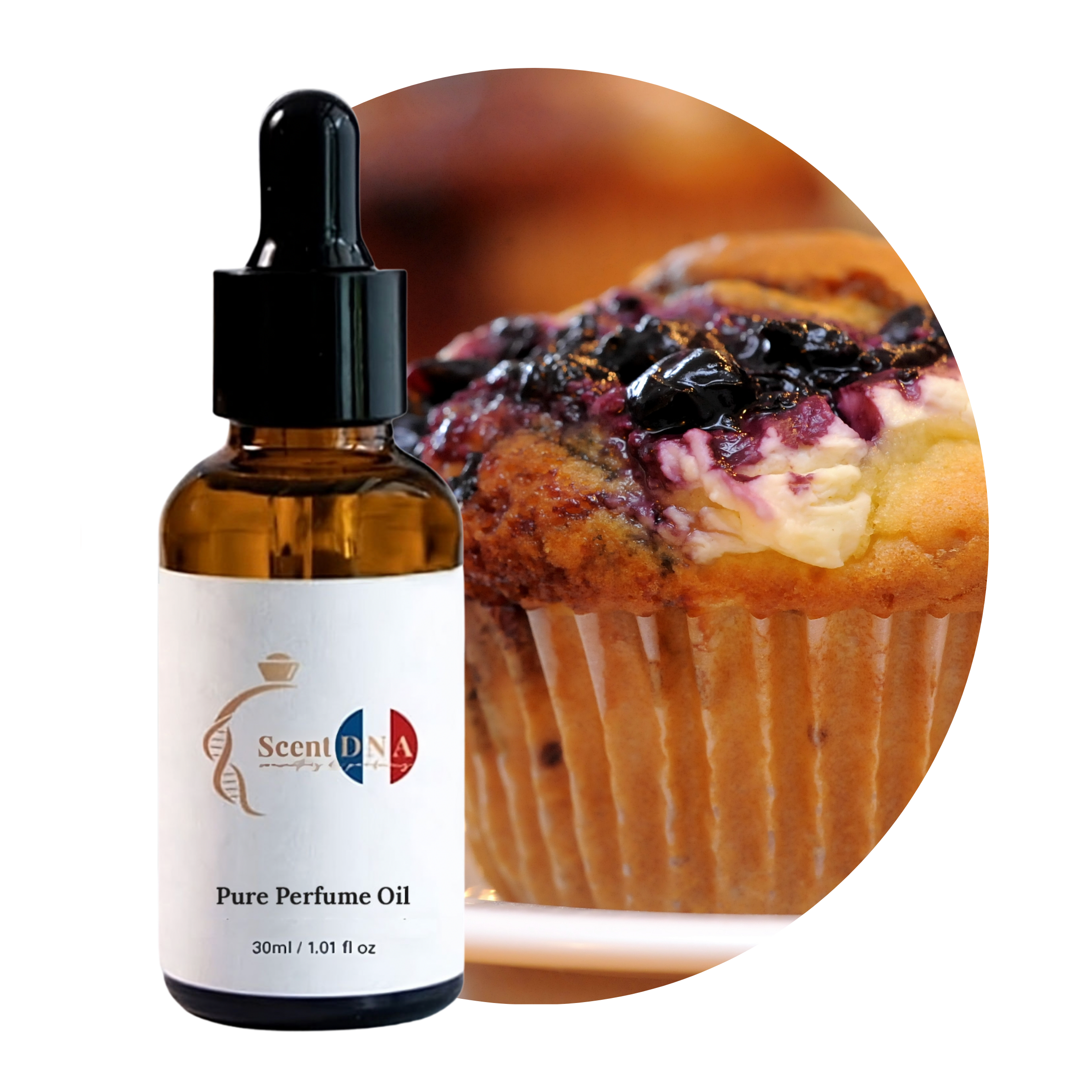 زيت عطري برائحة كعكة التوت الأزرق